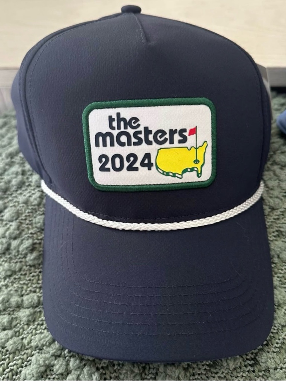 NWT The Masters 2024 Navy Patch Hat